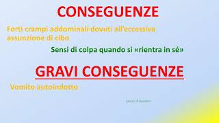 DISTURBI DEL COMPORTAMENTO ALIMENTARE: L'ABBUFFATA COMPULSIVA (BINGE EATING)