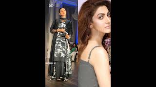 Sana fakhar walking on ramp #celebrities #sanafakhar