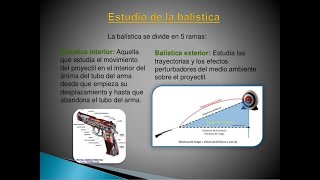 Balística y otras yerbas