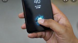 How To Set Display Fingerprint Lock In Low Device | Mobile Ke Display Par Finger Print Lock #Shorts