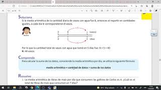 ESMATE SEXTO GRADO CLASE 1.4 UNIDAD 7