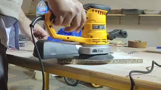 INGCO Rotary Sander 6 inch RS4508 Unboxing and Testing.