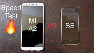 iPhone SE vs Mi A2 Speed Test