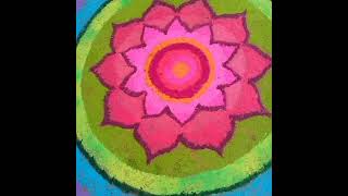 Big rangoli Kolam #shorts #trending #kolam #rangoli #bigrangoli #miniature #tiny