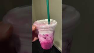 Starbucks New Dragonfruit Drink 🥤