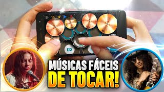 Top 5 músicas "fáceis" de tocar na Bateria Virtual🥁| Diêgo Serracena