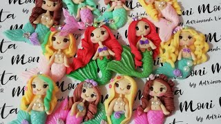 Pedido Listo para Envio Nacional Sirenas de Pasta flexible, porcelana fria Miniaturas