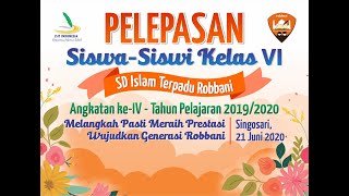 Alumni SDIT Robbani Angkatan 4 TP 2019 2020