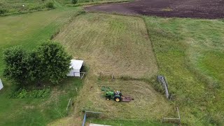 Brush Hogging an old cattle pen and Picking up some more Cattle Equipment!!!