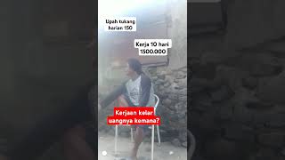 Upah tukang harian