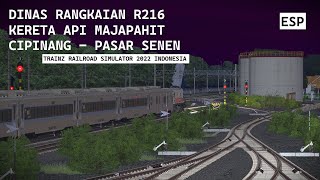 EKONOMI NEW GENERATION KERETA API MAJAPAHIT CIPINANG - PASAR SENEN | TRAINZ SIMULATOR INDONESIA