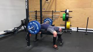 2/2/18 Bench 2ct Pause 235x3 @9 ws 4/4