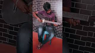 Mounaragam cover bgm💕|| Macha performance 💝|| eppadi iruku sollunga friends 💫||#guitarcover #shorts