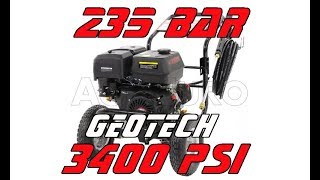 GeoTech PWP 15/235 Pressure washer 235 Bar 3400 PSI