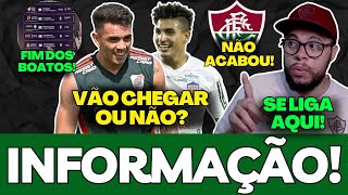 🚨TENHO INFORMAÇÃO PRA VOCÊ SOBRE CONTRATAÇÃO DO FLUMINENSE, SEMANA BOA, ENZO DIAS E FUENTES