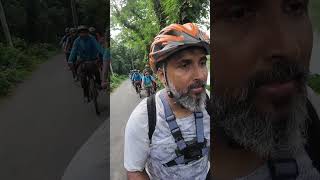 ভাসমান পেয়ারা বাজার যাচ্ছি |  #travelogueshahin #travel #ytshorts #borishal   #cycling