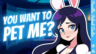 Flustered Bunny Maid Sits on Your Lap for Affection [ASMR Roleplay] [F4A] [Kisses]