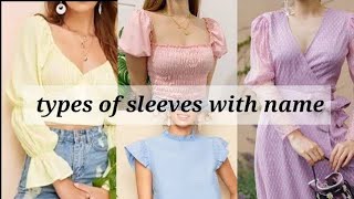 Types of sleeves Designs with names || Different Types of sleeves with names||Arpita stylish world