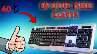 Efsane Işıklı Klavye  | Tigoes K6