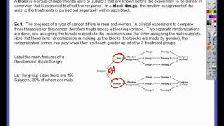Chapter 4, Video #4 - Matched Pairs + Random Block Design