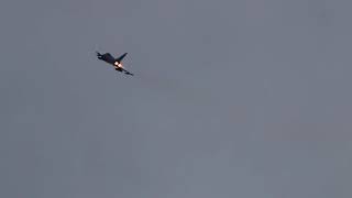 Eurofighter takeoff at Bremen Airport