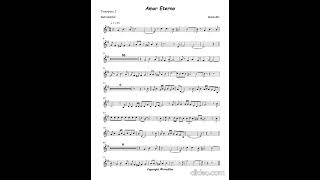 Amor eterno - banda mm (partitura) #partitura #musicscore #partituraspdf