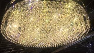 Led Dimable Crystal Chandelier Bt First Class Lighting