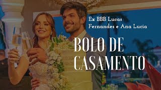 EU FIZ O BOLO DE CASAMENTO DDO EX BBB LUCAS FERNANDES E ANA LUCIA - MONTAGEM DO BOLO PREPARAÇÃO MESA