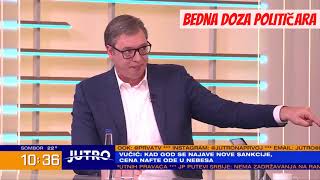 Vučić besan: "Pištolj na slepoočnicu"