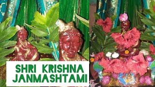 Shri krishna Janmasjtami celebration🎊🎂♥