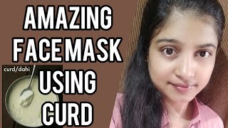 Amazing Face Mask Using Curd...