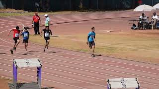 All Parsees Annual Athletic Meet, Feb 2023.BOYS UNDER 16 100 METERS FIRST  PASHAAN IRANI