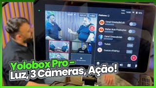 🎬 Yolobox Pro - Gravação com 3 câmeras HDMI pt-BR