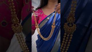 3 layer gold chain design #jewelleryjewellery #gold #necklace