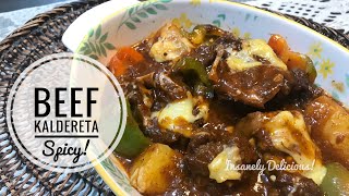 HIGH CLASS CALDERETA! | BEEF CALDERETA RECIPE!