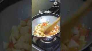 masak nasi gandum pake ikan tuna dan telor#shorts