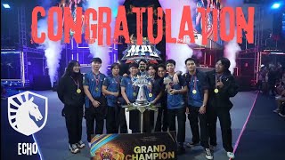 CONGRATULATION FOR LIQUID ECHO CHAMPIONS MPL PH SEASON13‼️#mobilelegends #mplphilippines #liquidecho