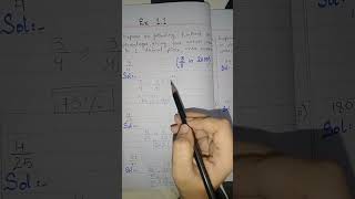 Fractions as Percentages #fractions #percentage #9thclass #generalmath