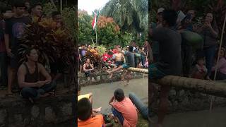 Sekali pukul langsung nyungsep#shortvideo#lombaagustusan#17agustus2023