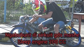 new sleep engine 200 CC #erwinsredek #sirkuit #jupiter200cc #sirkuitgds