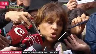 Conferencia de prensa de la familia Maldonado