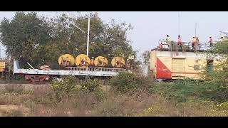 Electrification Works on Kamareddi-Nizamabad