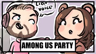 AMONG US PARTY ||Speedpaint