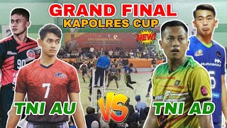 GRAND FINAL KAPOLRES CUP TASIKMALAYA FIKRI JOSE,DIDIN BAE TNI AD VS KAULA,RIZAL TNI AU