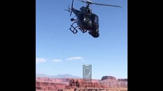 Acrobacias com um Helicóptero