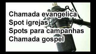 SPOT PARA IGREJAS - CHAMADA EVANGELICA - PROPAGANDA IGREJA - PROPAGANDA GOSPEL - ANUNCIO PARA IGREJA