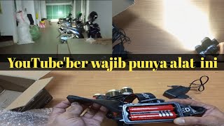 review senter super terang | cocok untuk ngevlog di rumah kosong