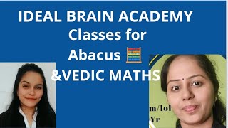 Vedic Maths free seminar @idealbrainacademy.