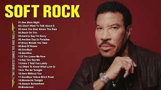 Lionel Richie, Michael Bolton, Rod Stewart, Elton John, Bee Gees 📠 Best Soft Rock 70s,80s,90s