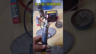 D.I.Y 12 volt soldering iron                    using glow plug